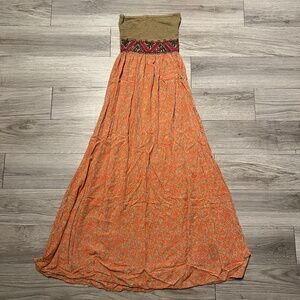 Indie tube maxi dress